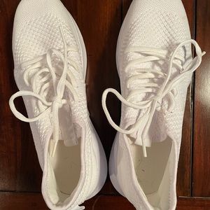 White sneakers
